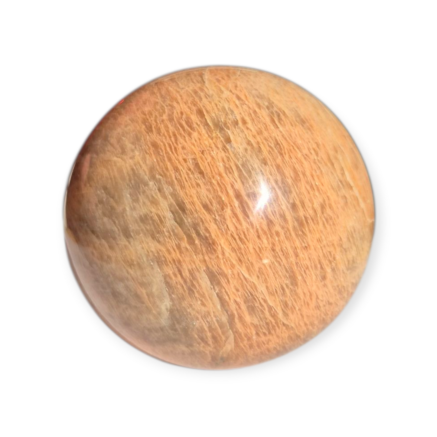 Crystals - Peach Moonstone Sphere