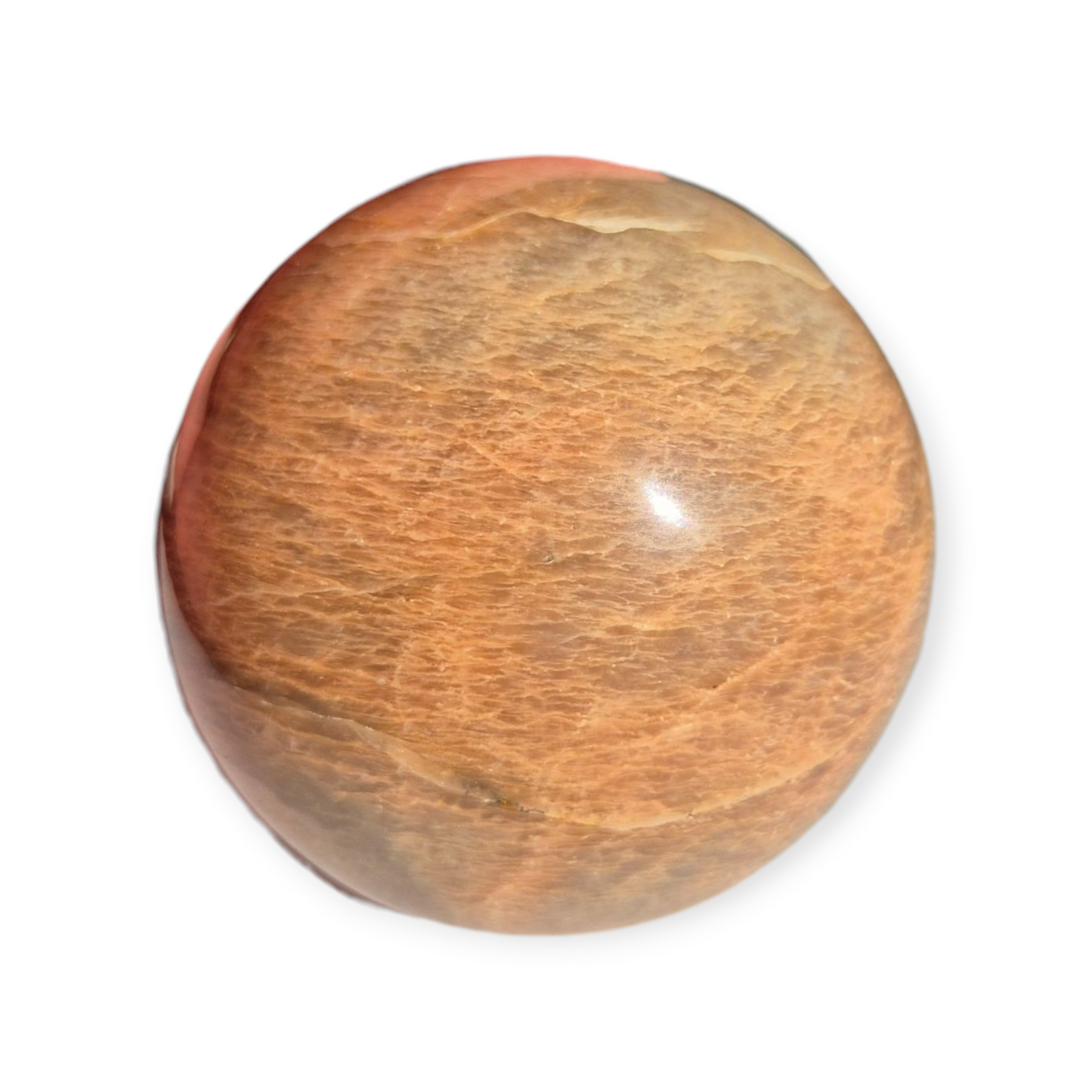 Crystals - Peach Moonstone Sphere