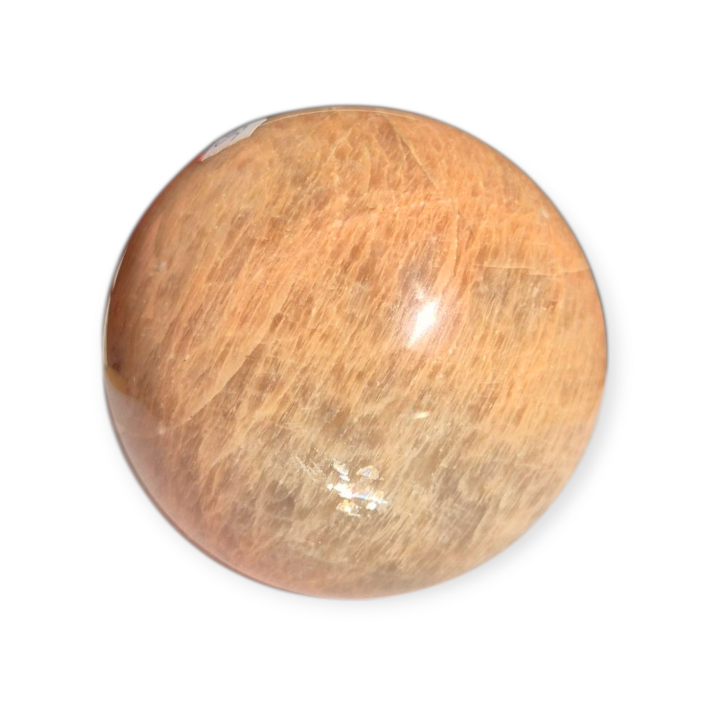 Crystals - Peach Moonstone Sphere