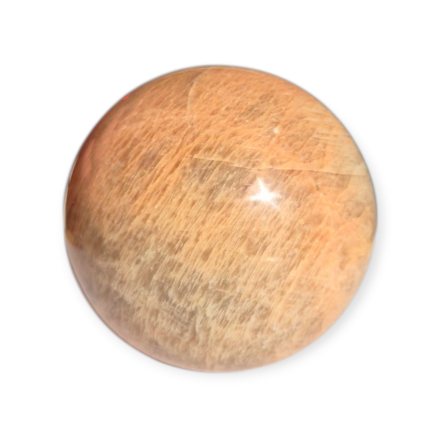 Crystals - Peach Moonstone Sphere