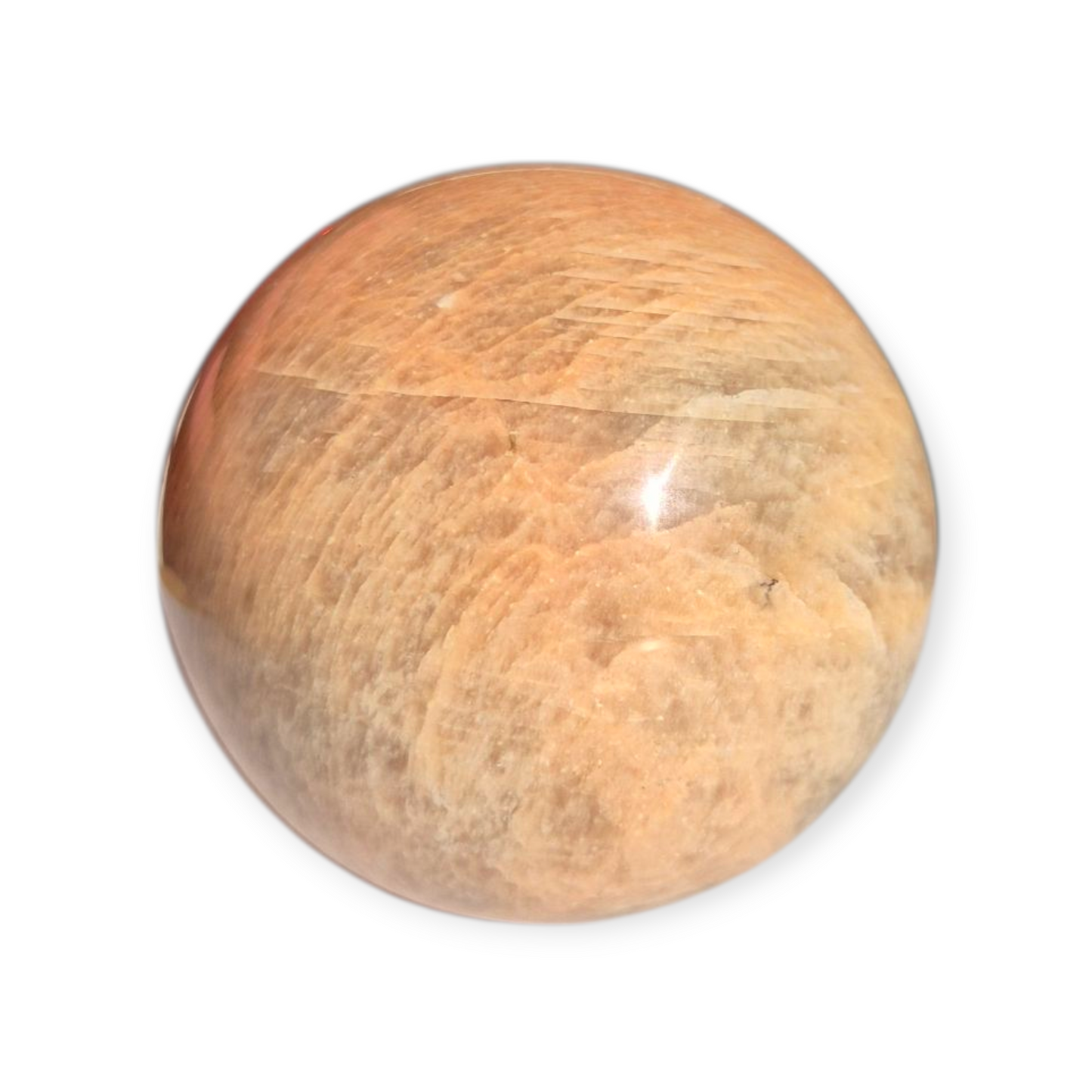 Crystals - Peach Moonstone Sphere