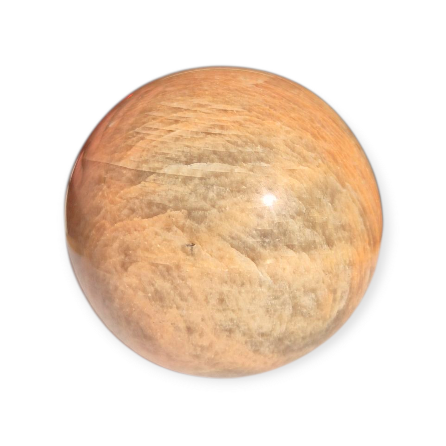 Crystals - Peach Moonstone Sphere