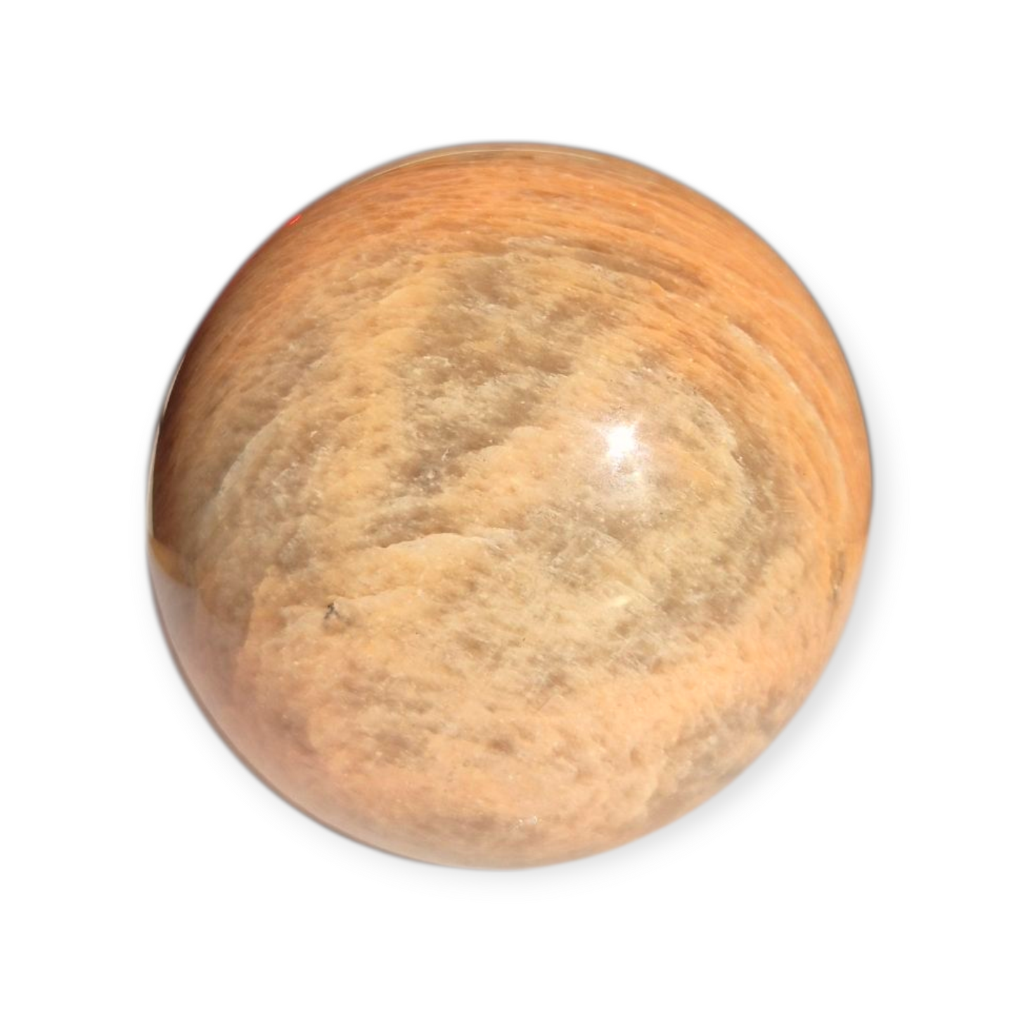 Crystals - Peach Moonstone Sphere