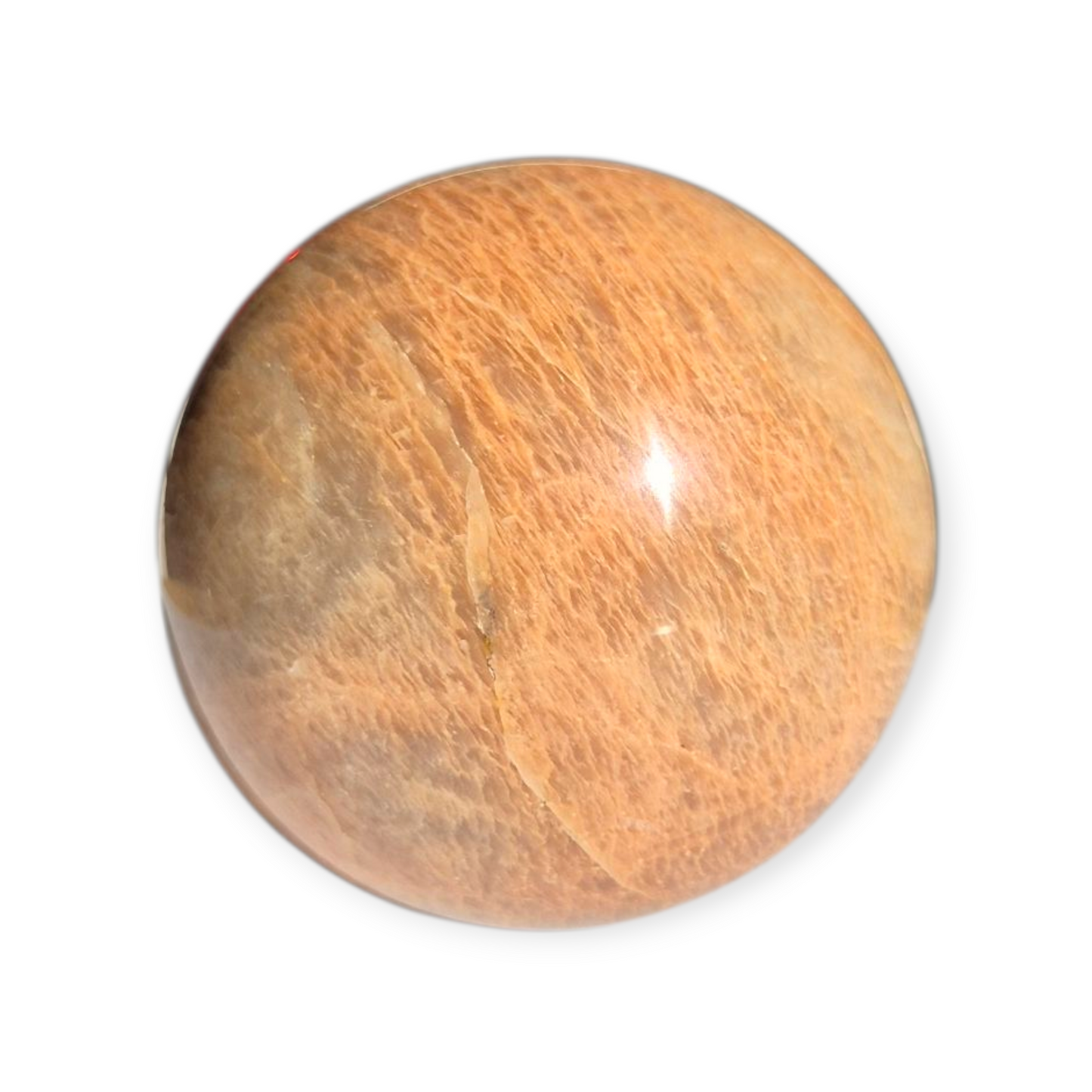 Crystals - Peach Moonstone Sphere