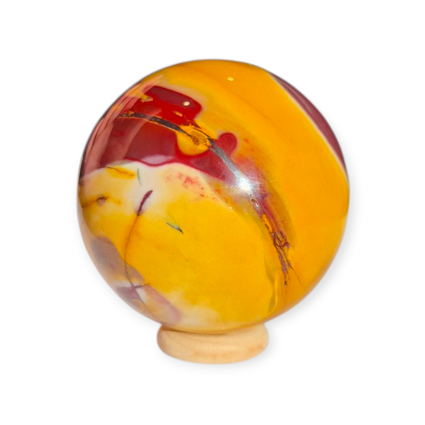 Crystals - Mookaite Jasper Sphere