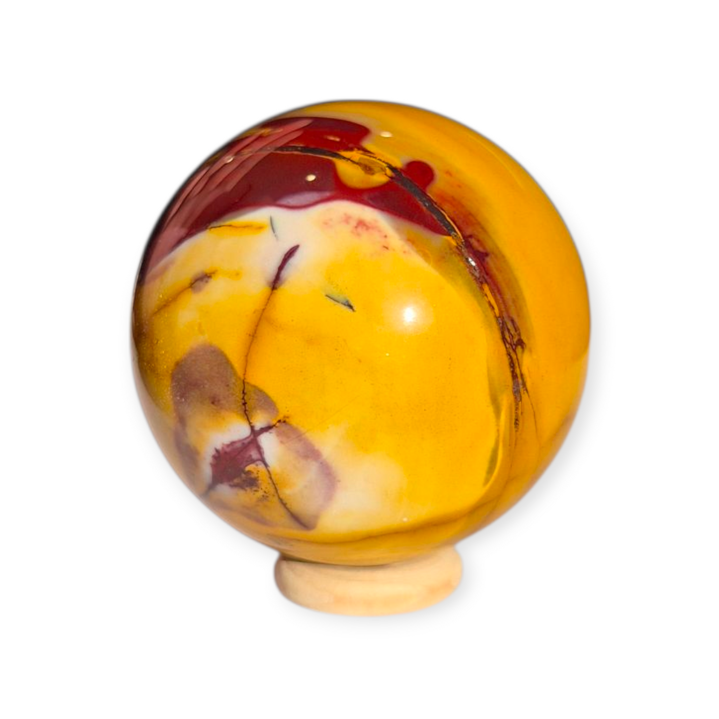 Crystals - Mookaite Jasper Sphere