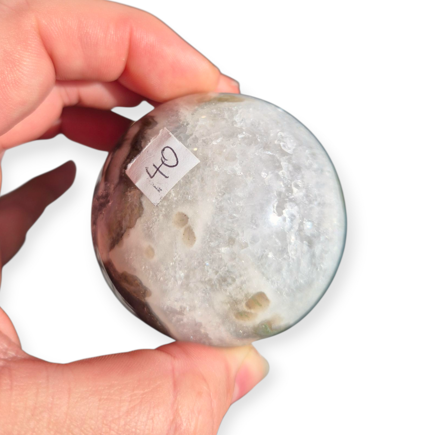 Crystals - Moss Agate Sphere