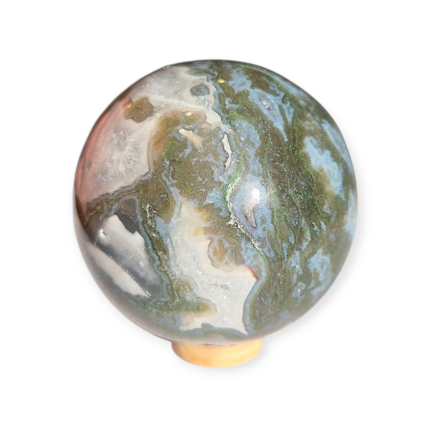 Crystals - Moss Agate Sphere