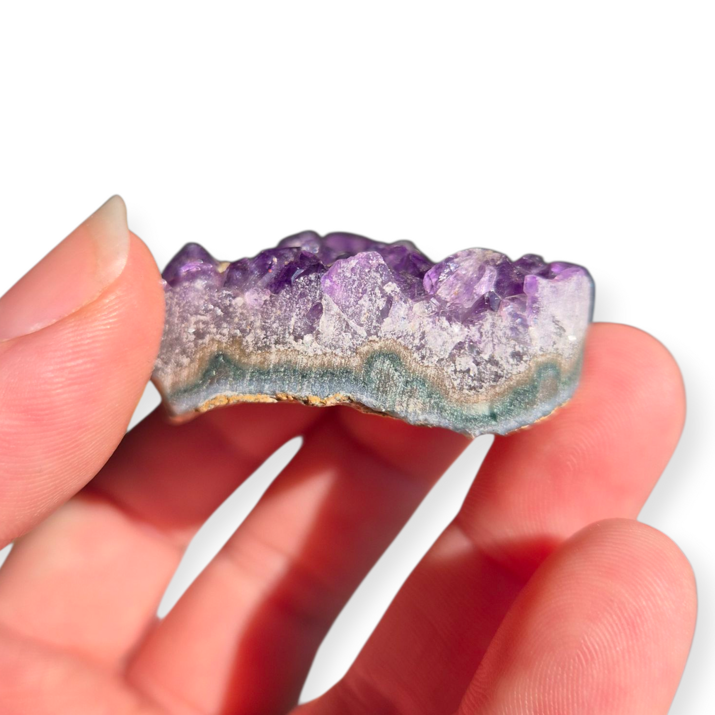 Crystals - Amethyst Cluster Hearts