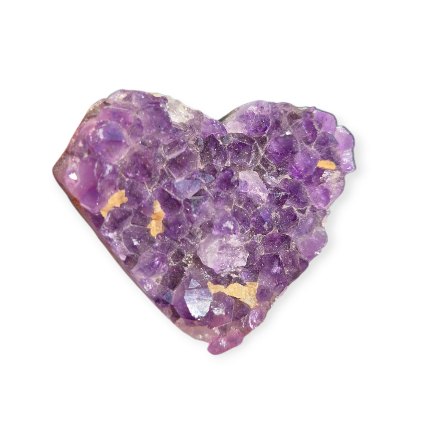 Crystals - Amethyst Cluster Hearts
