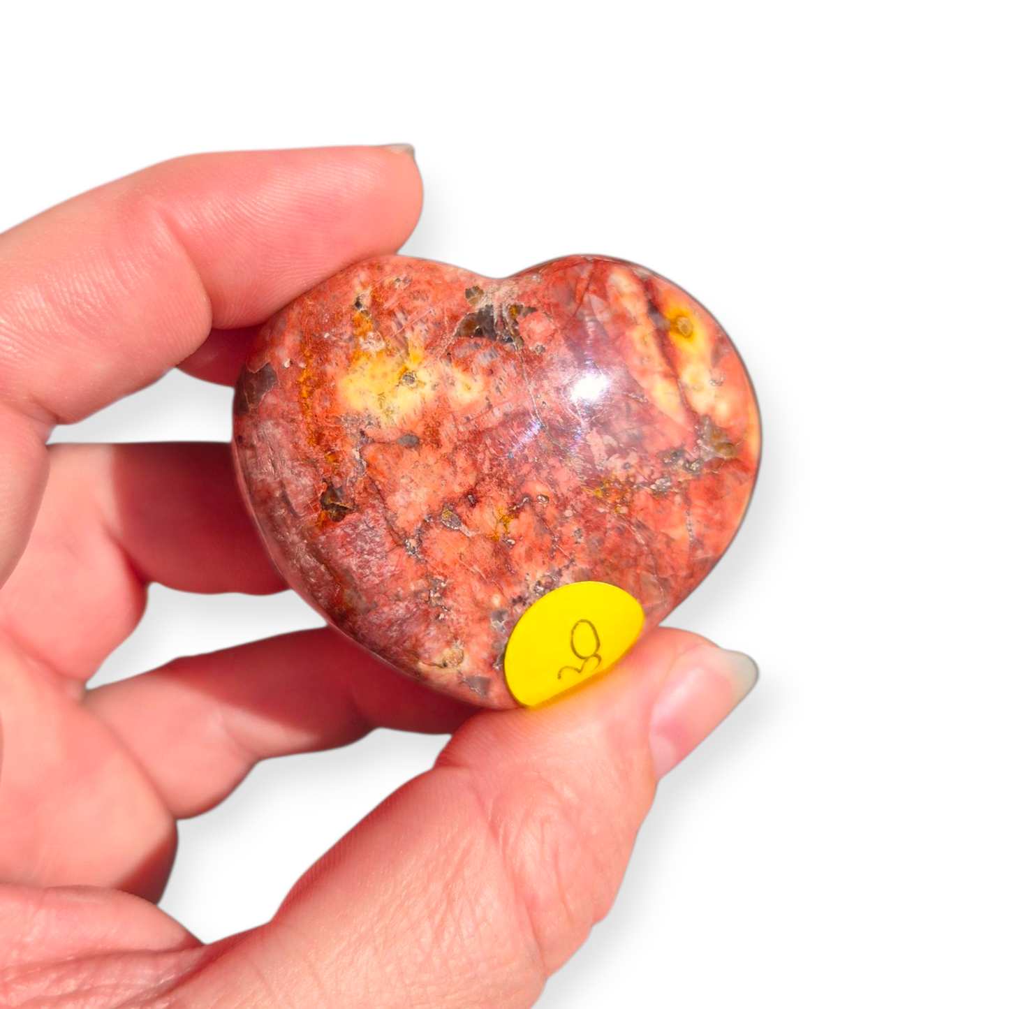 Crystals - Rosophia Polished Heart