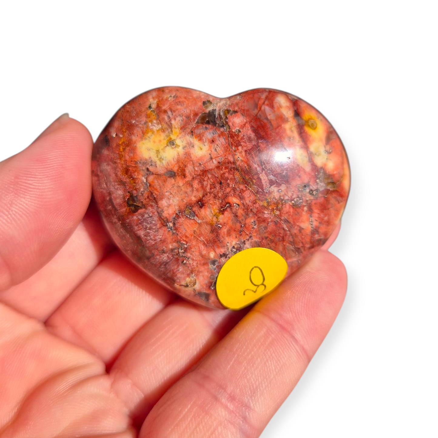 Crystals - Rosophia Polished Heart