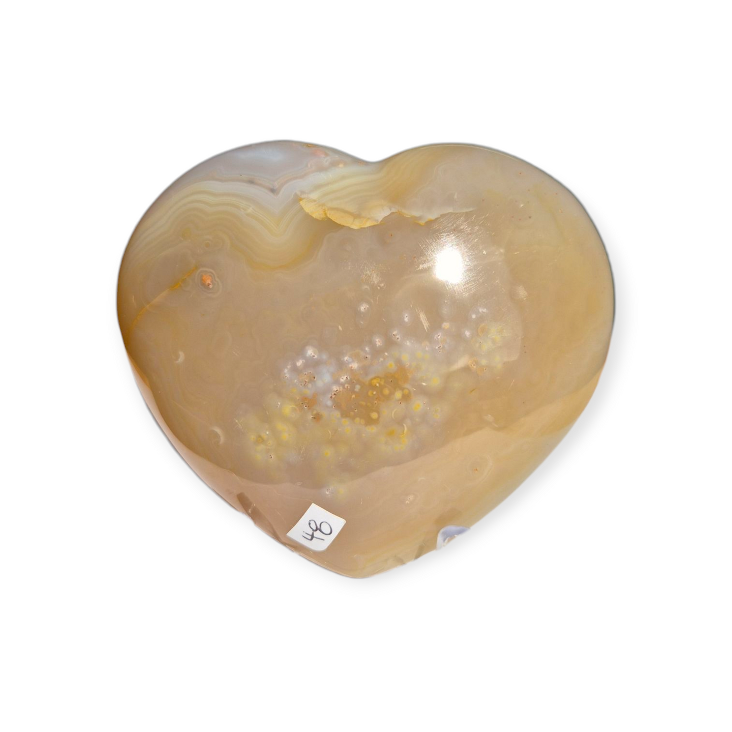 Crystals - Agate Polished Heart