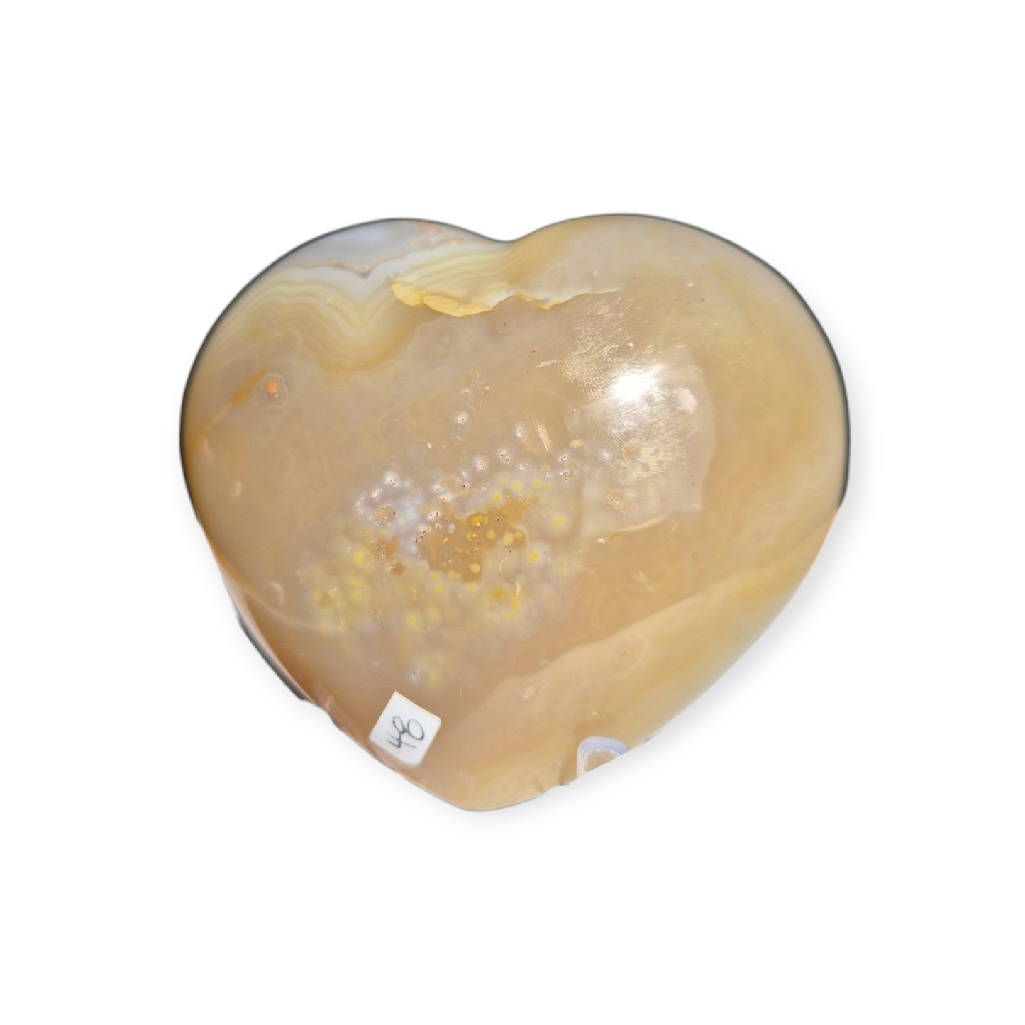 Crystals - Agate Polished Heart