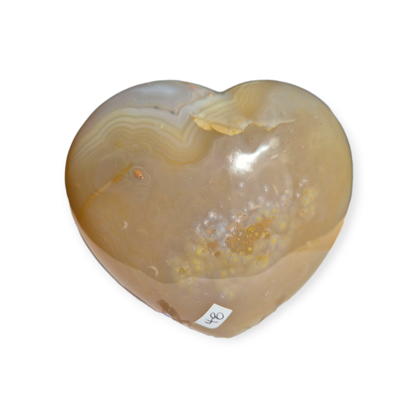 Crystals - Agate Polished Heart