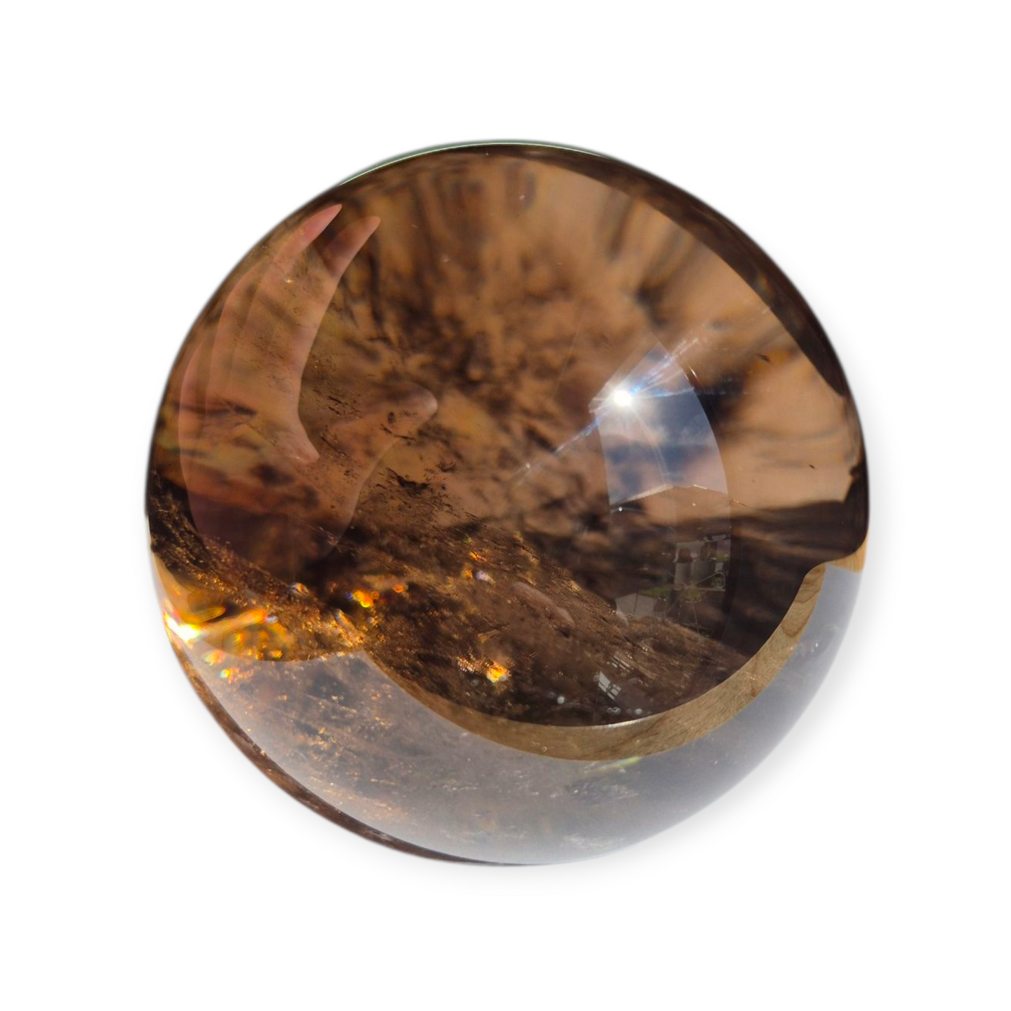 Crystals - Smoky Quartz Sphere (High Grade)