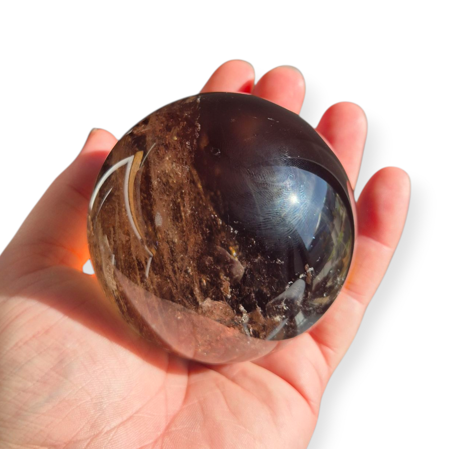 Crystals - Smoky Quartz Sphere (High Grade)