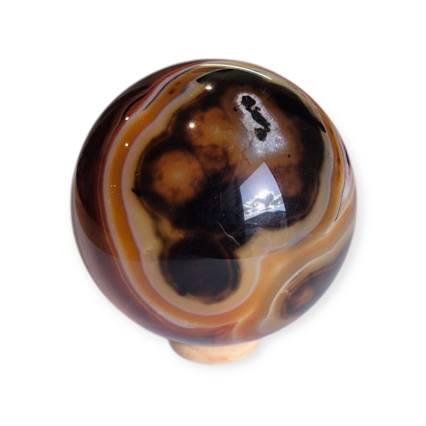 Crystals - Sardonyx Sphere