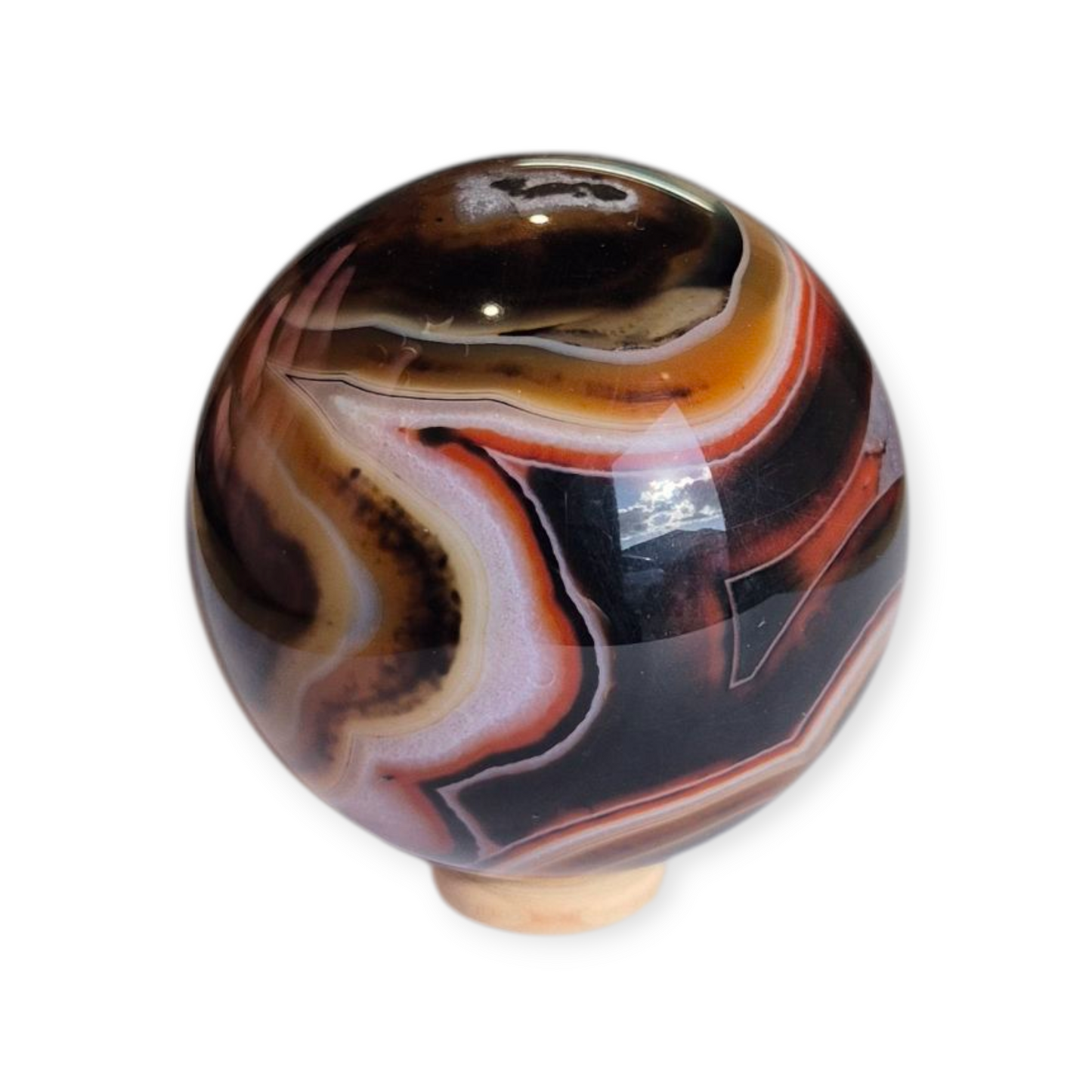 Crystals - Sardonyx Sphere