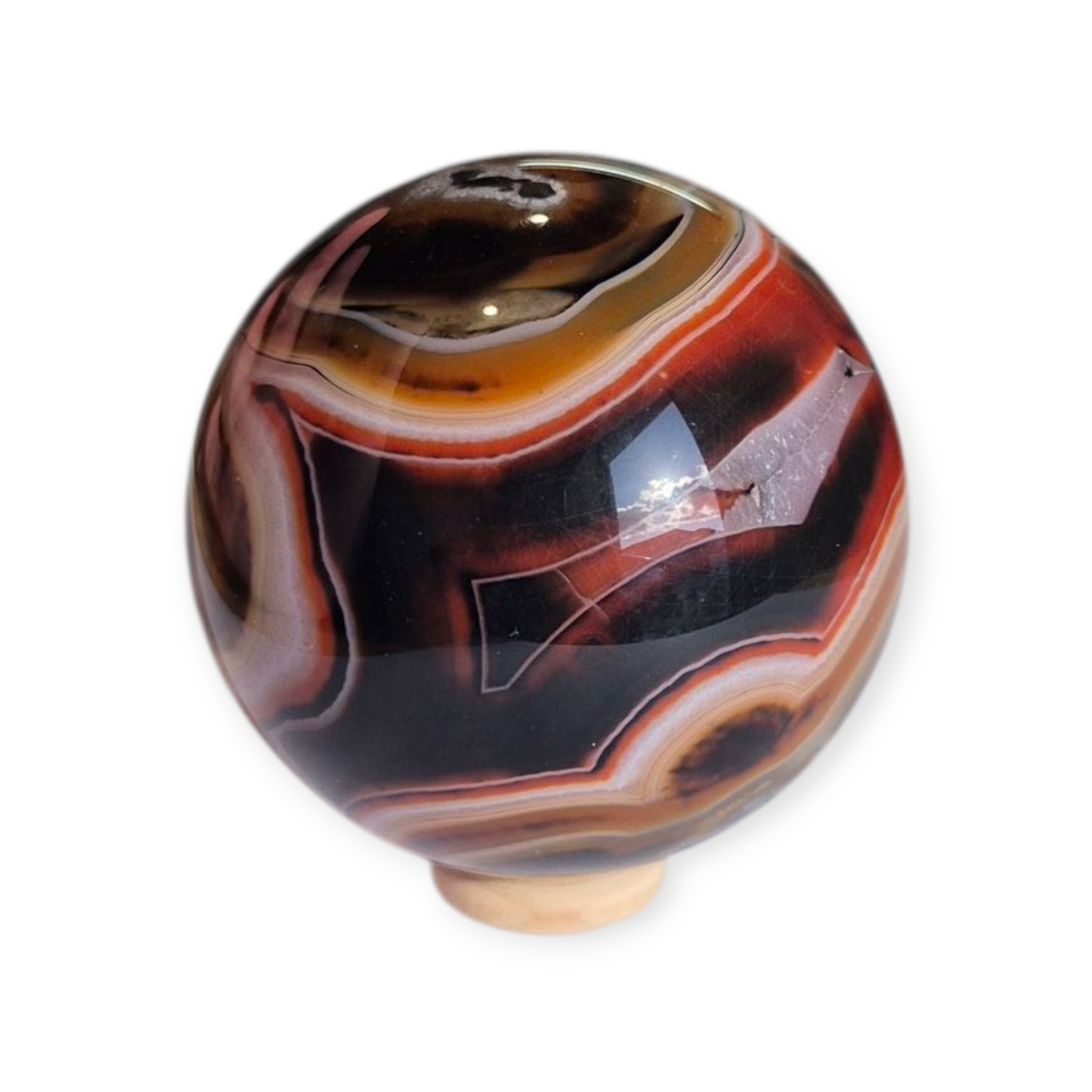 Crystals - Sardonyx Sphere