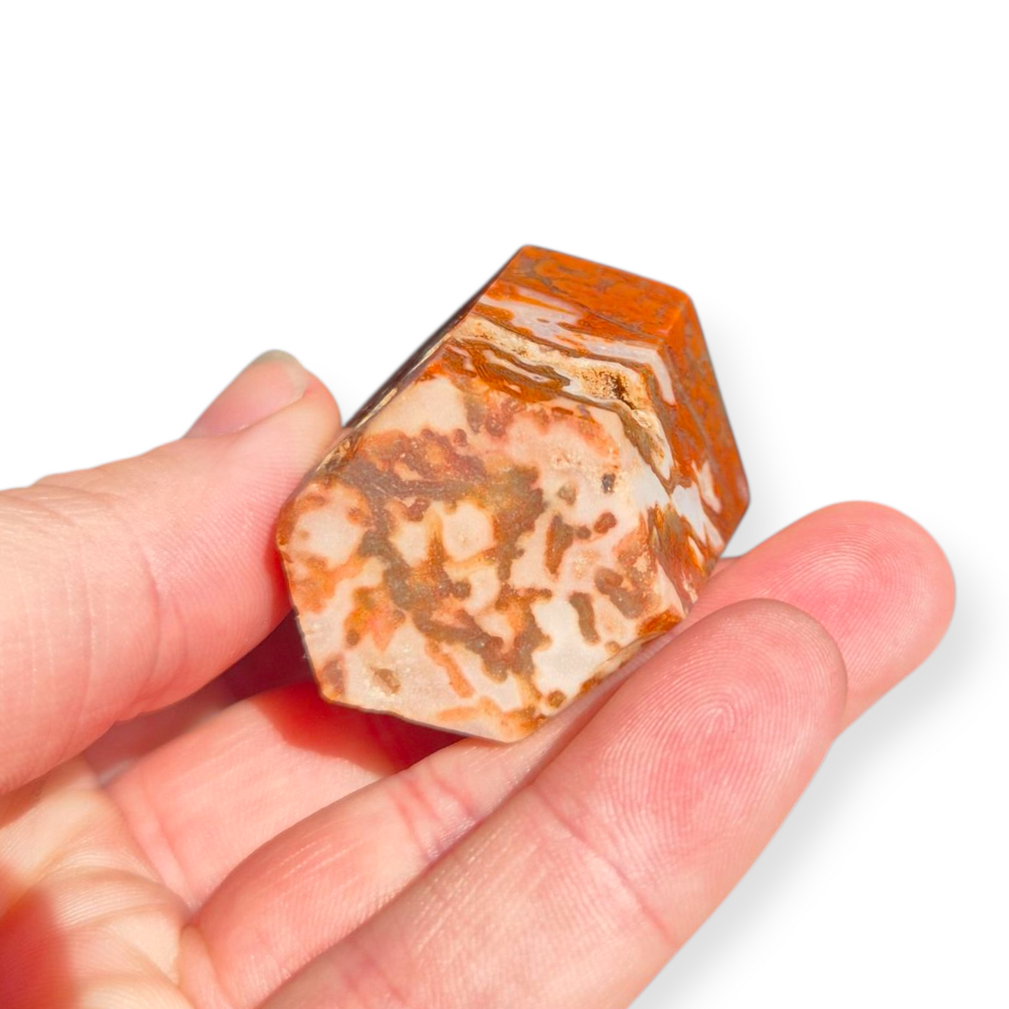 Crystals - Red and Green Moss Agate Generator/Point