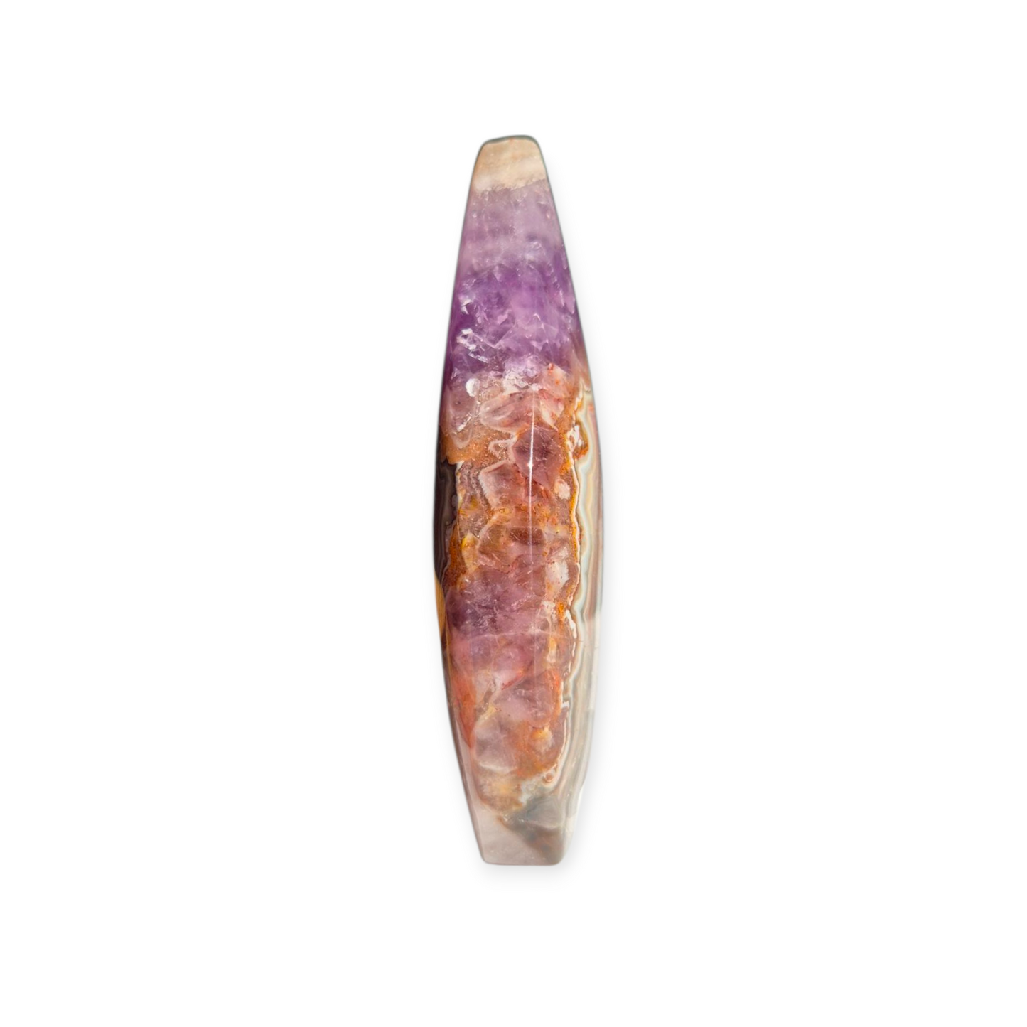 Crystals - Amethyst with Agate Freeform