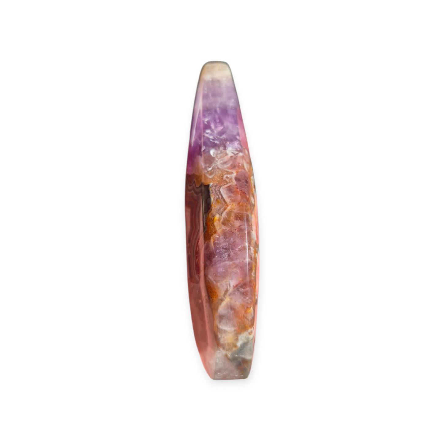 Crystals - Amethyst with Agate Freeform