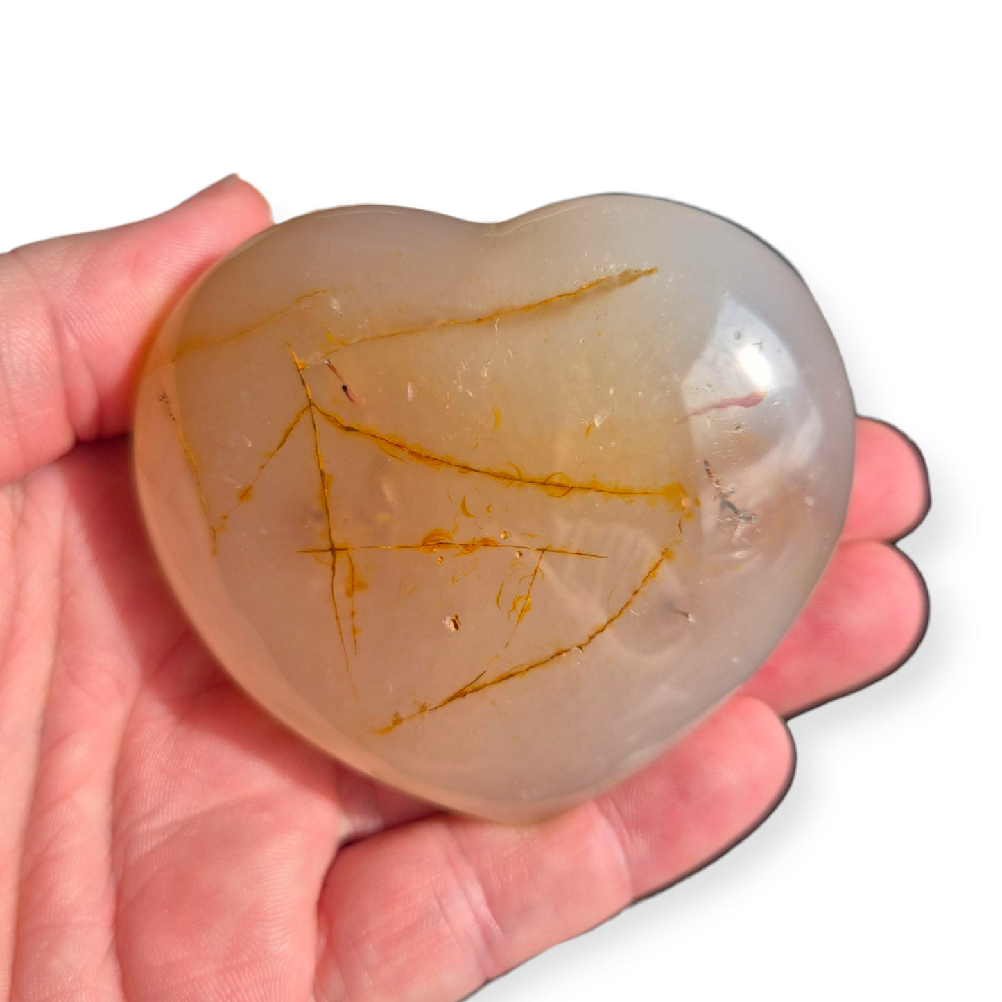 Crystals - Agate Polished Heart