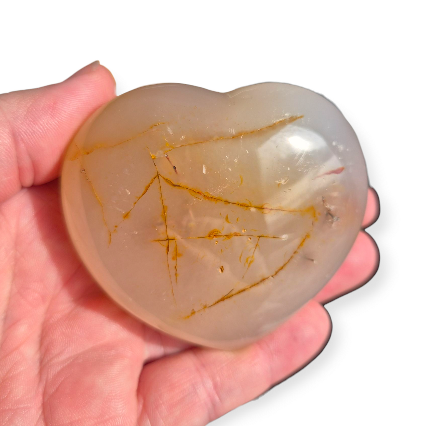 Crystals - Agate Polished Heart