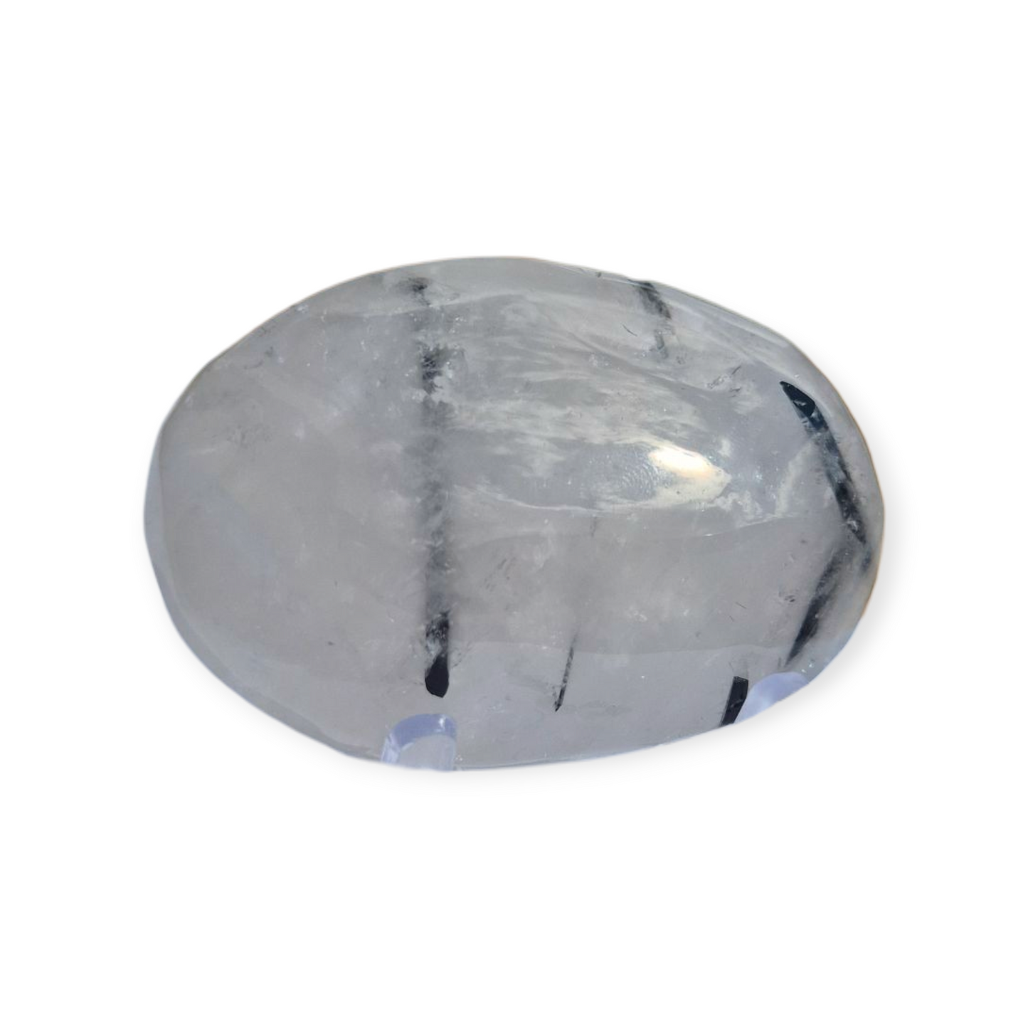 Crystals - Tourmalinated Quartz Palmstone