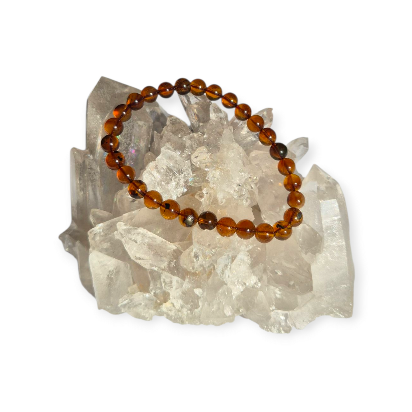 Crystals - Amber Bracelet