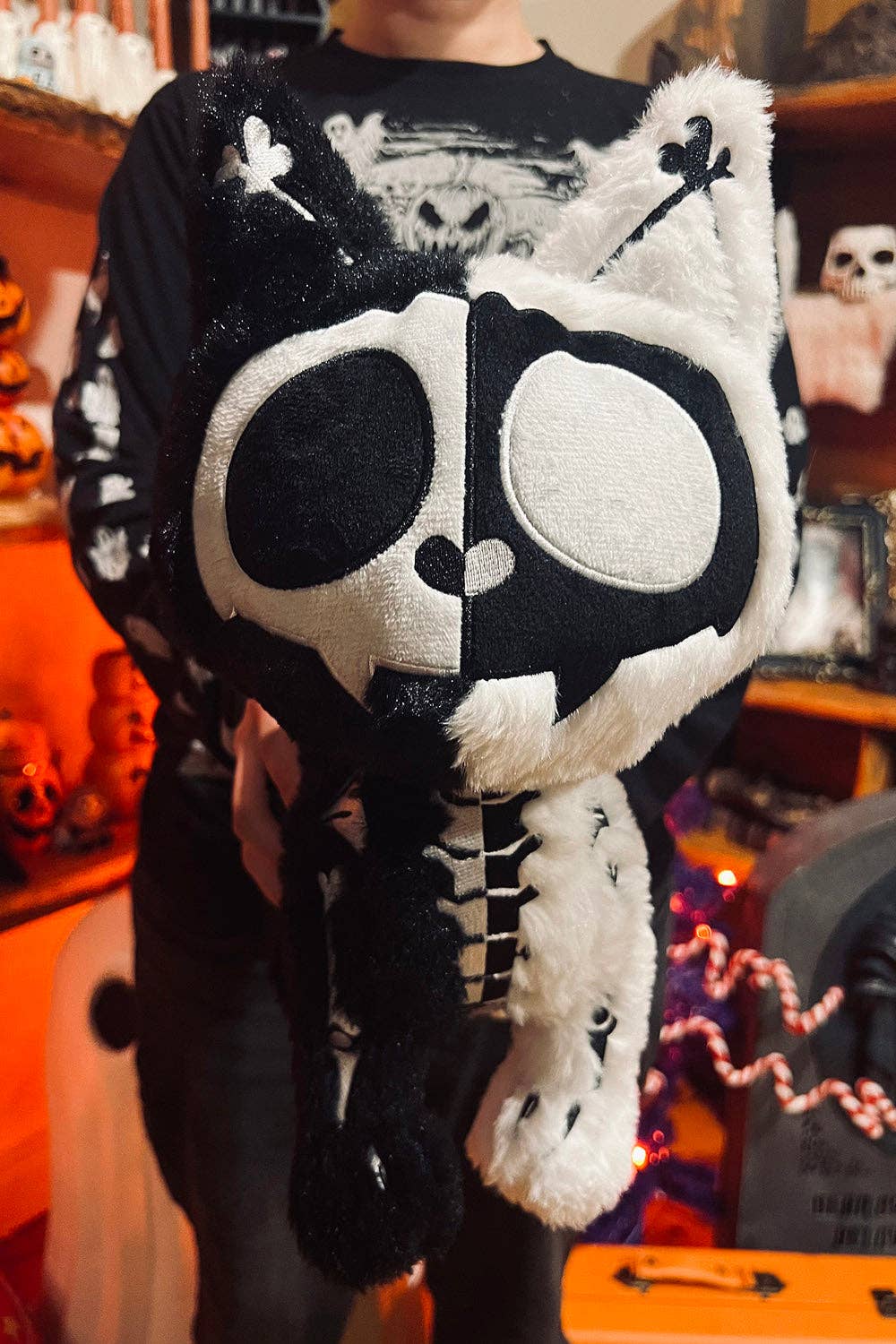 Plushies - Black & White Splitzokitty
