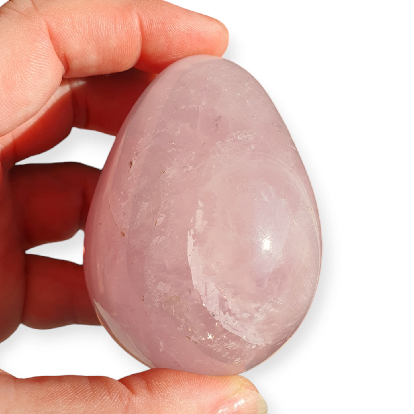 Crystals - Quartz (Rose) Polished Egg