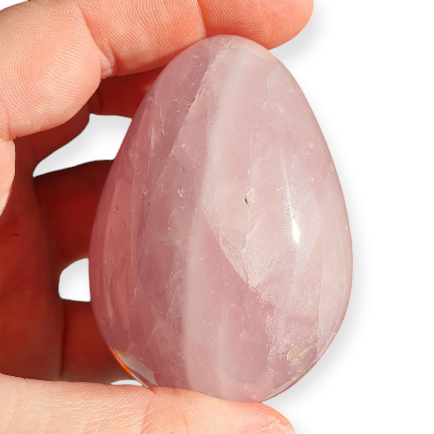 Crystals - Quartz (Rose) Polished Egg