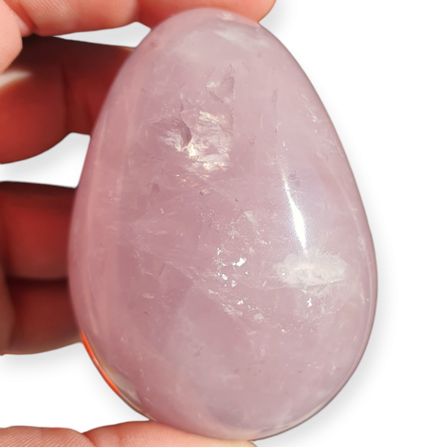 Crystals - Quartz (Rose) Polished Egg