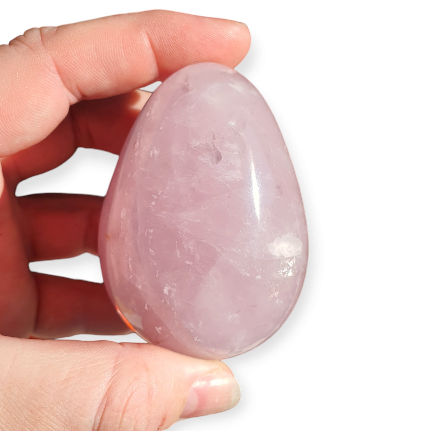 Crystals - Quartz (Rose) Polished Egg
