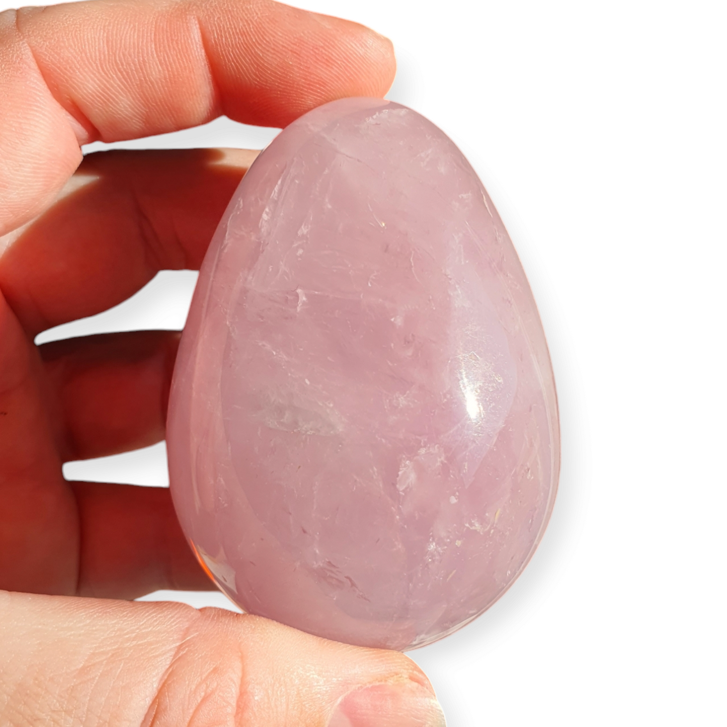 Crystals - Quartz (Rose) Polished Egg