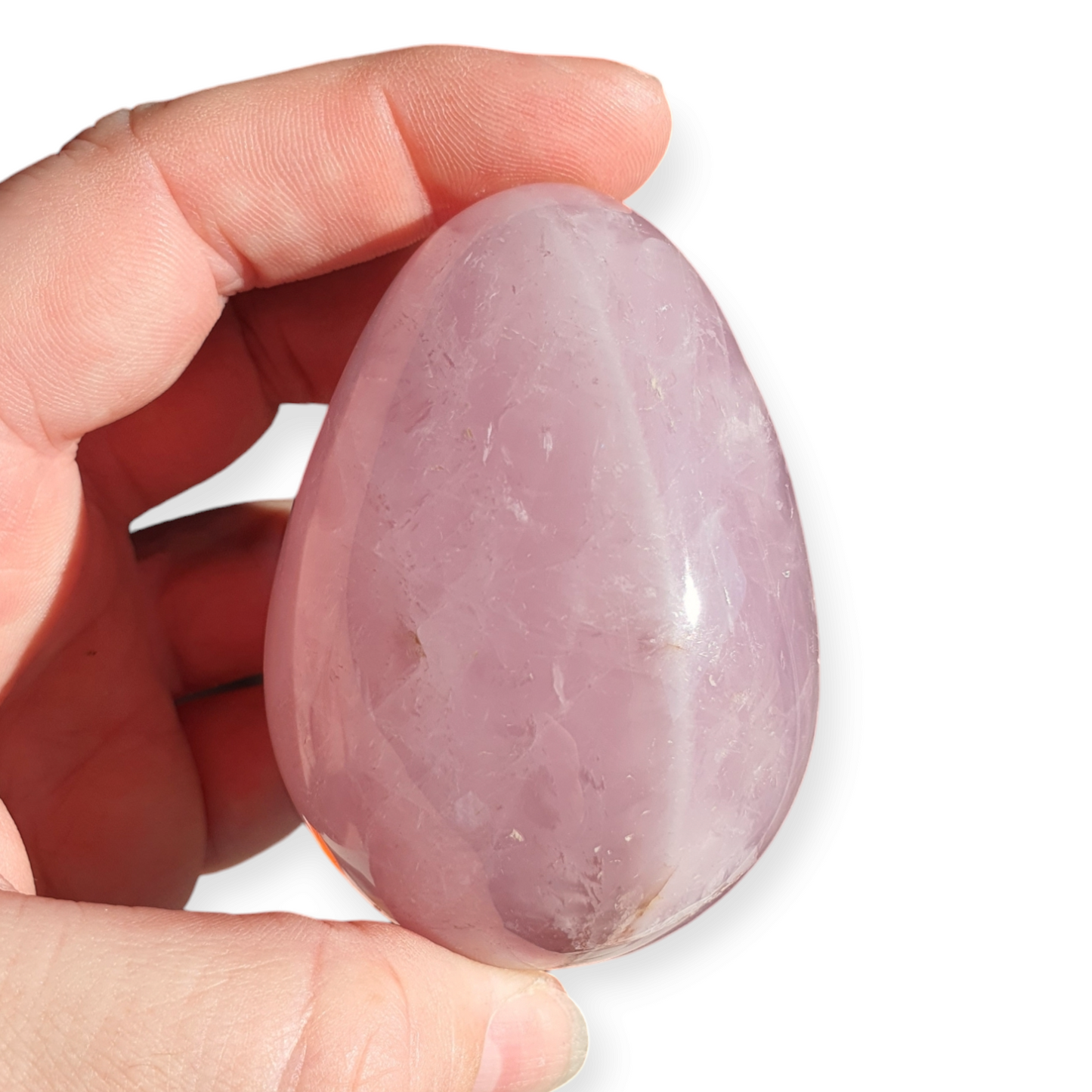 Crystals - Quartz (Rose) Polished Egg