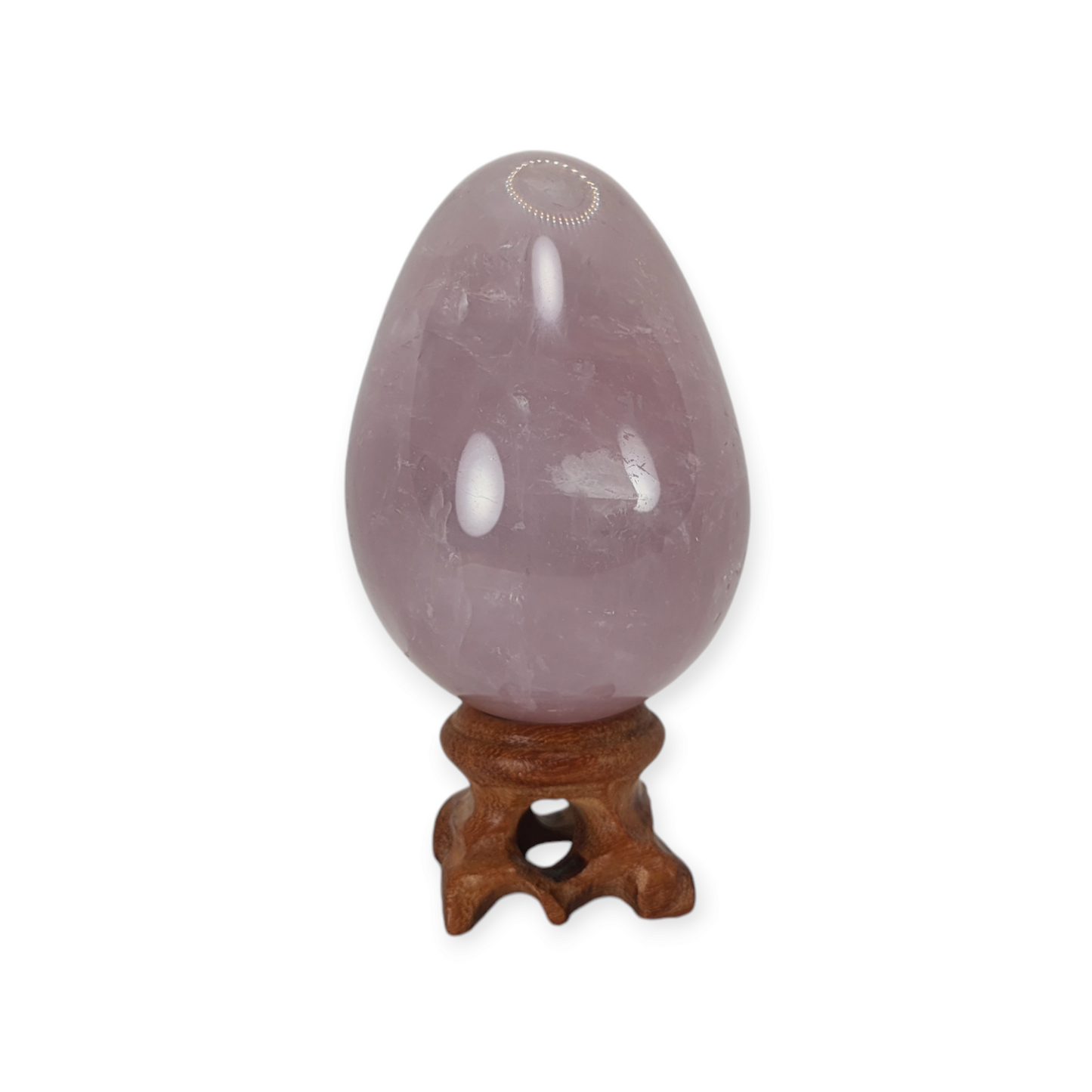 Crystals - Quartz (Rose) Polished Egg