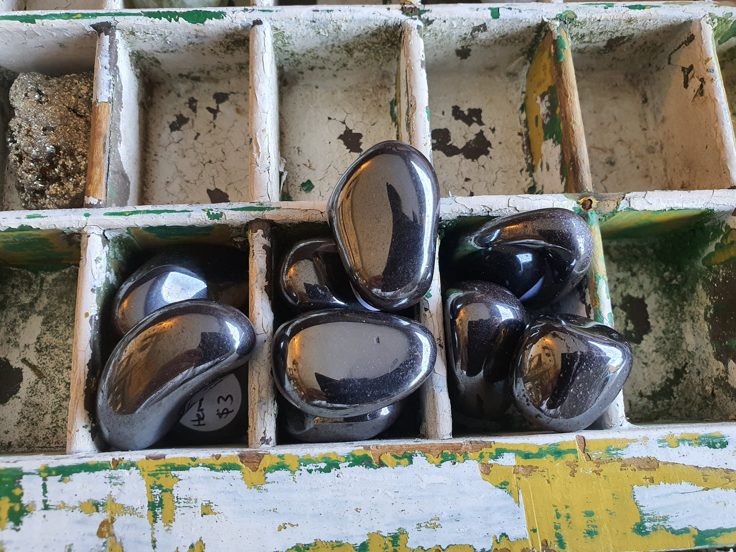 Crystals - Hematite Tumbled Stone