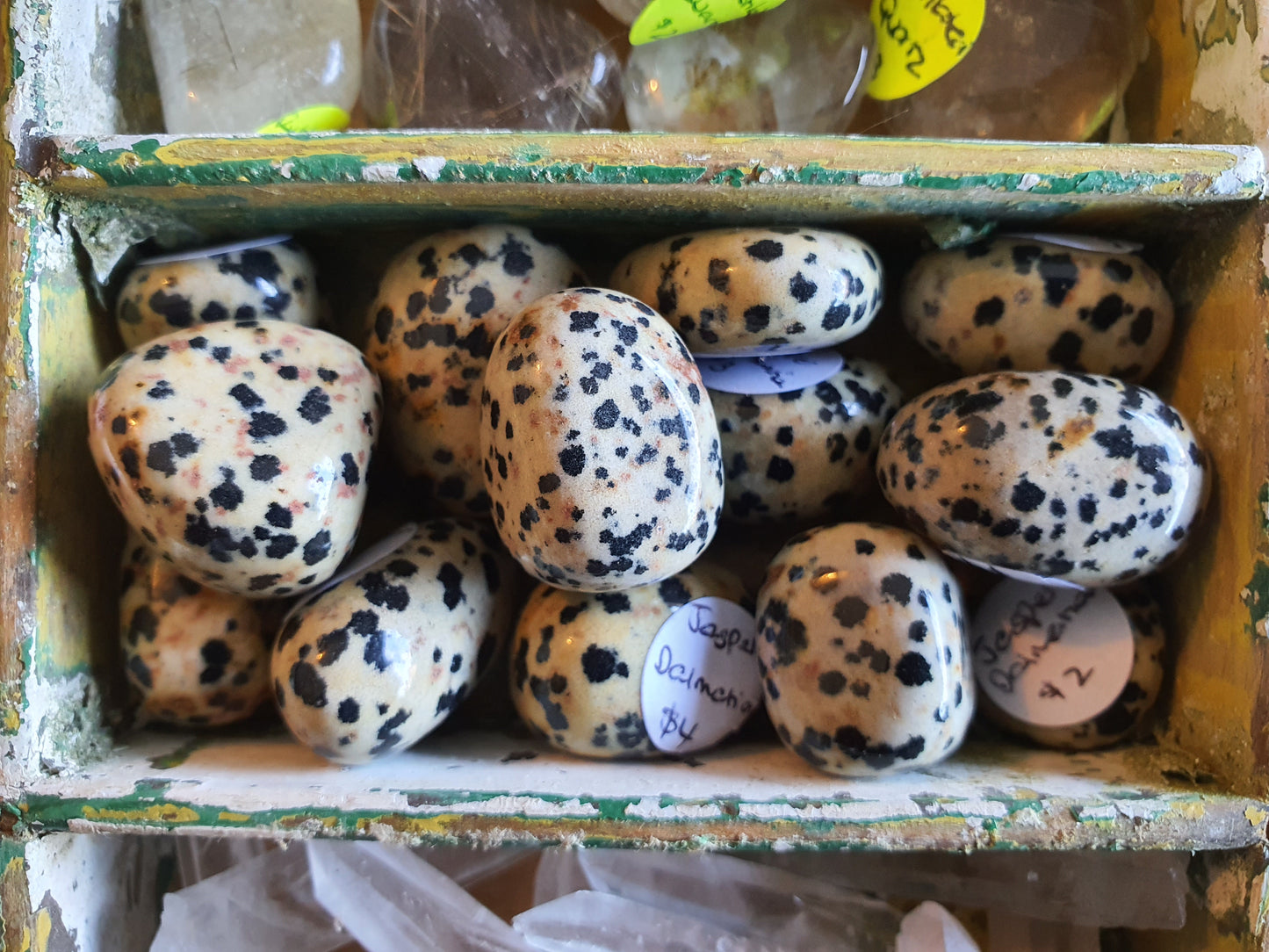 Crystals - Jasper (Dalmation) Tumbled Stone