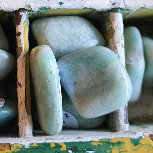 Crystals - Amazonite Tumbled Stone