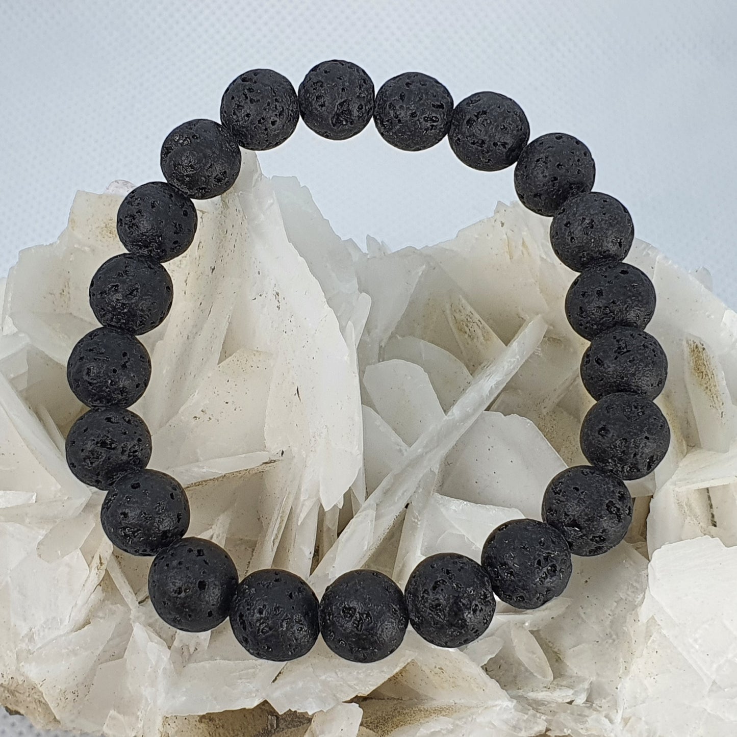 Crystals - Lava Stone Bracelet (Larger Stone)