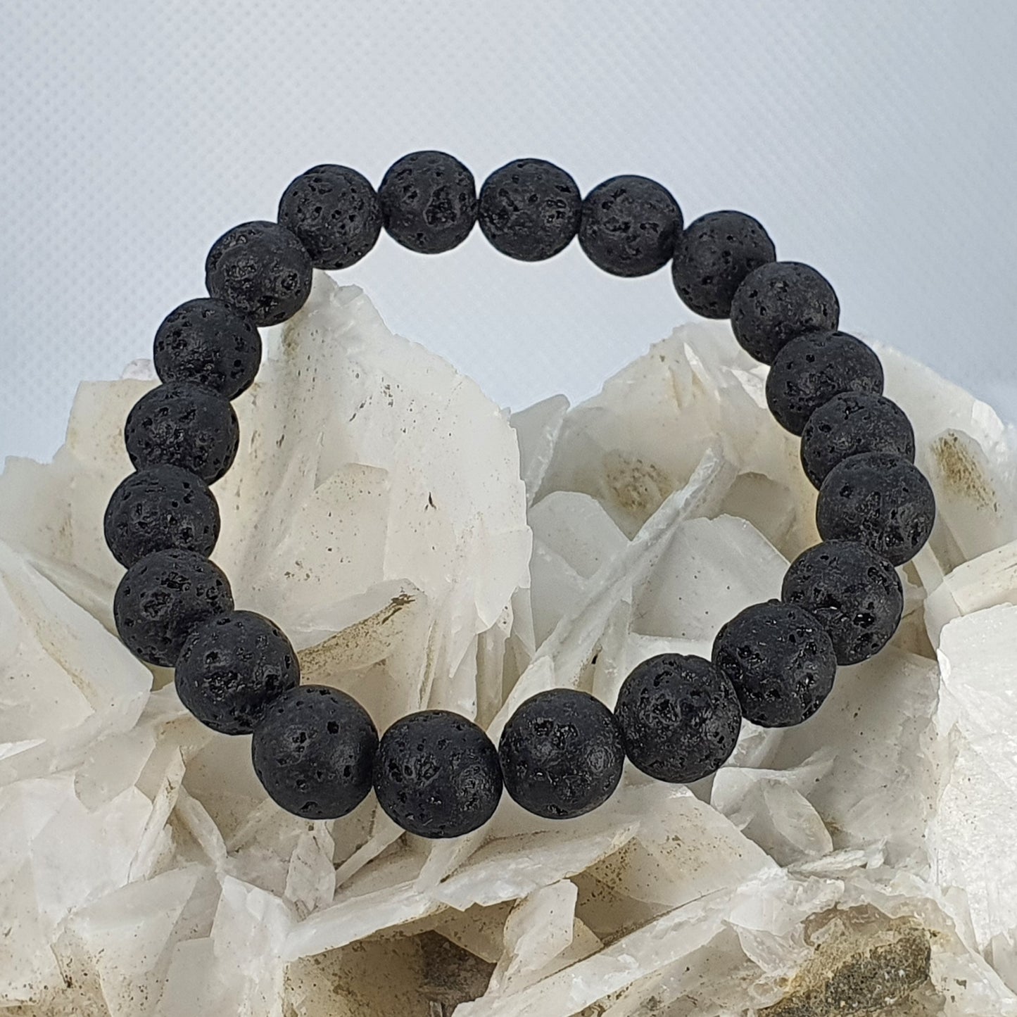 Crystals - Lava Stone Bracelet (Larger Stone)