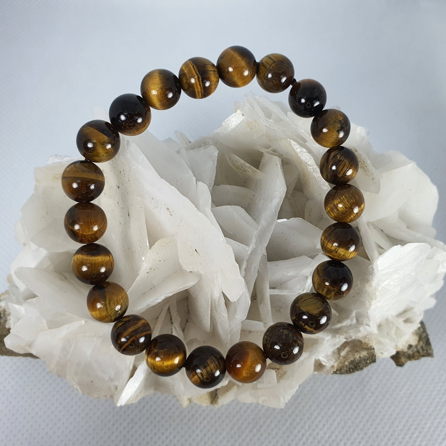 Crystals - Tiger Eye (Gold) Bracelet