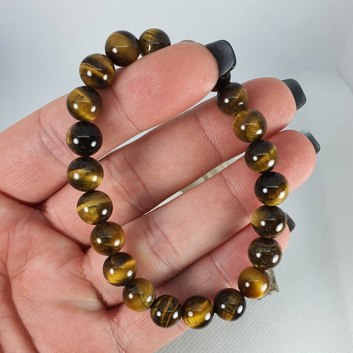 Crystals - Tiger Eye (Gold) Bracelet