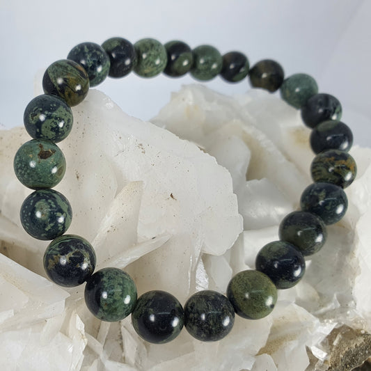 Crystals - Jasper (Kambaba) Bracelet (Round Bead)