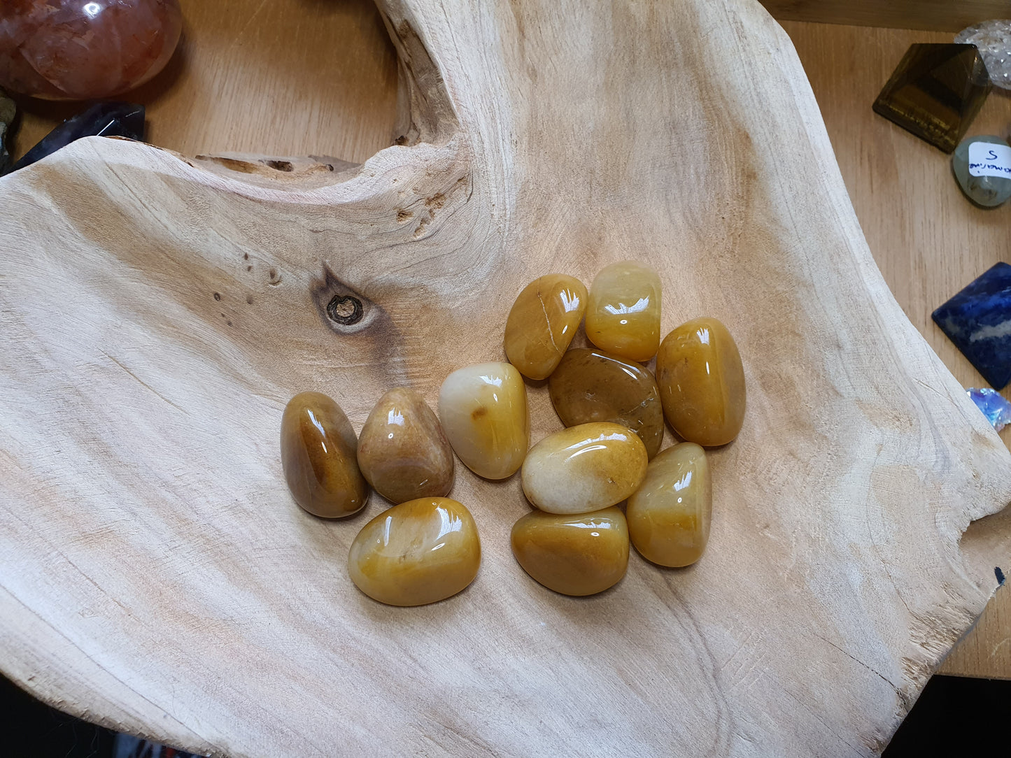 Crystals - Aventurine (Yellow) Tumbled Stone