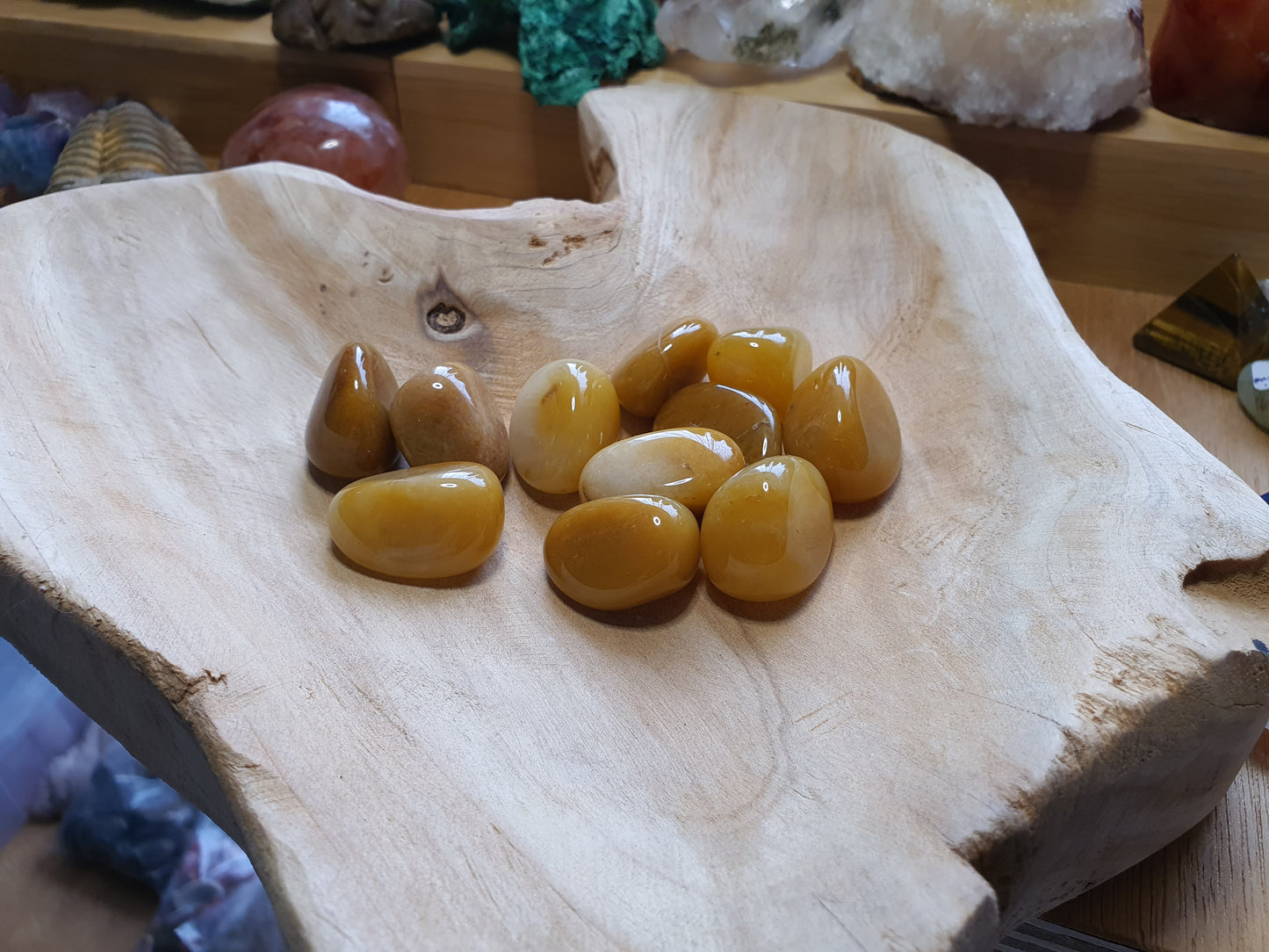 Crystals - Aventurine (Yellow) Tumbled Stone
