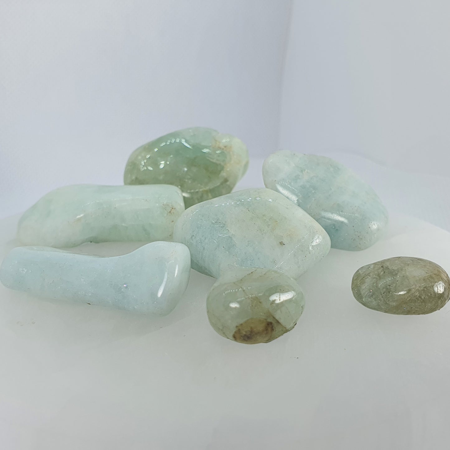 Crystals - Aquamarine Tumbled Stone